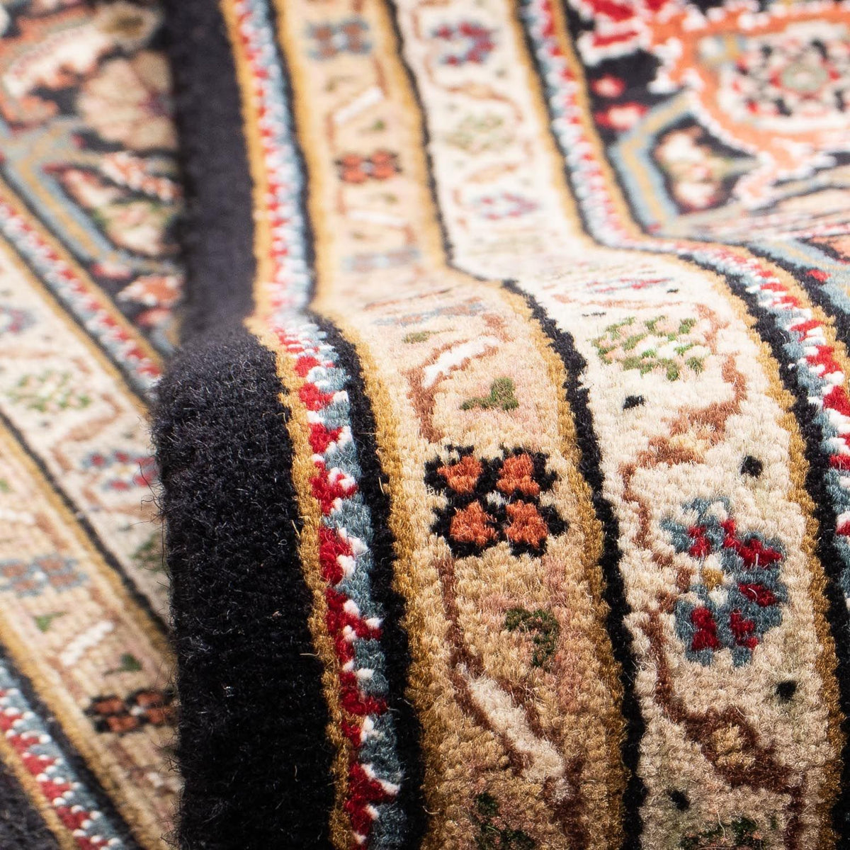 Perzisch tapijt - Tabriz - 238 x 166 cm - donkerblauw