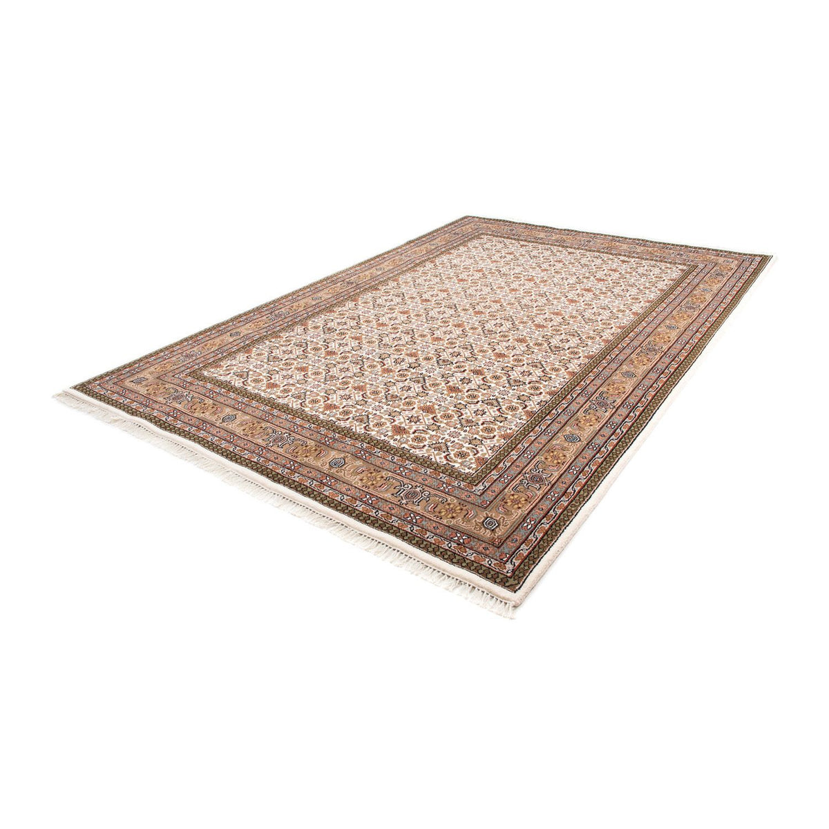 Perzisch tapijt - Bijar - 304 x 203 cm - beige