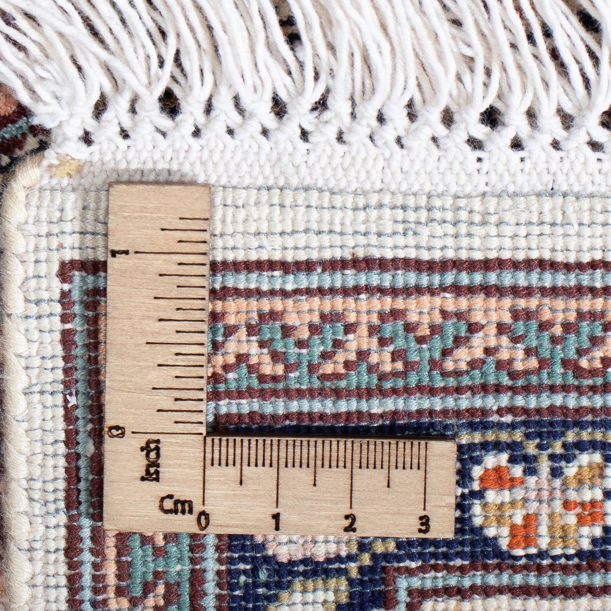 Zijden tapijt - Kashmir Silk - 152 x 96 cm - veelkleurig