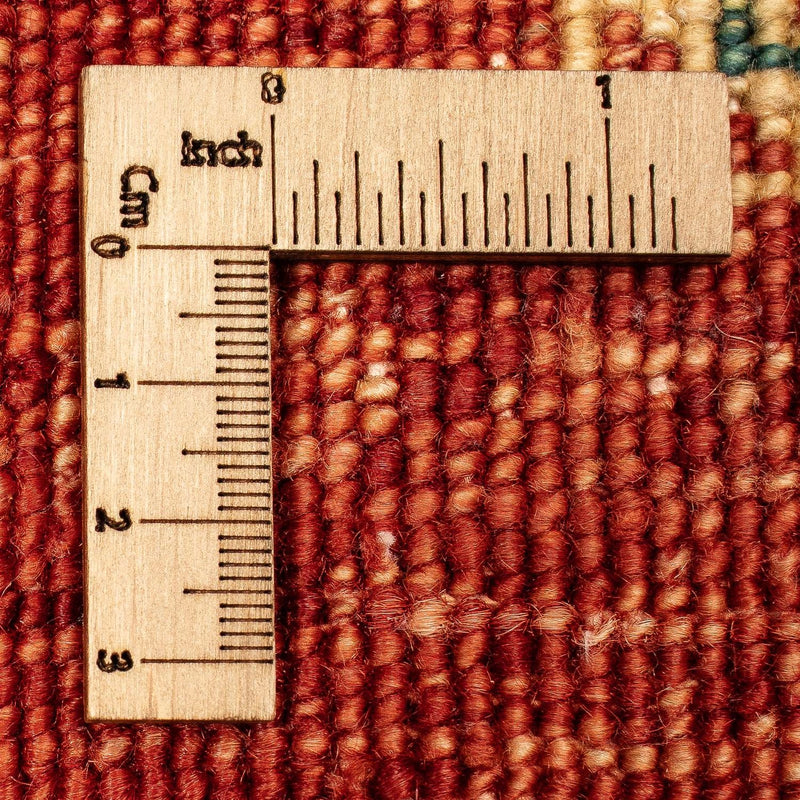 Perzisch Tapijt - Nomadisch - 384 x 302 cm - donkerrood