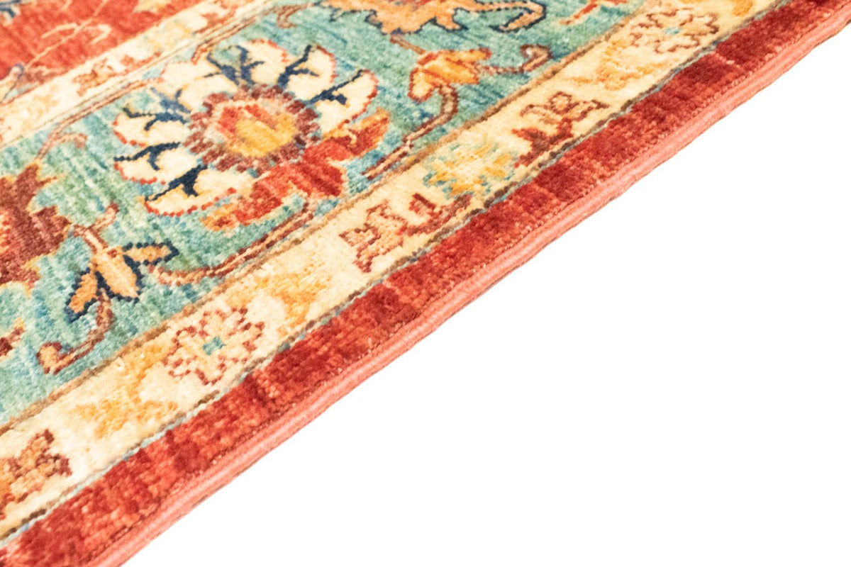 Afghaans tapijt - 201 x 149 cm - rood