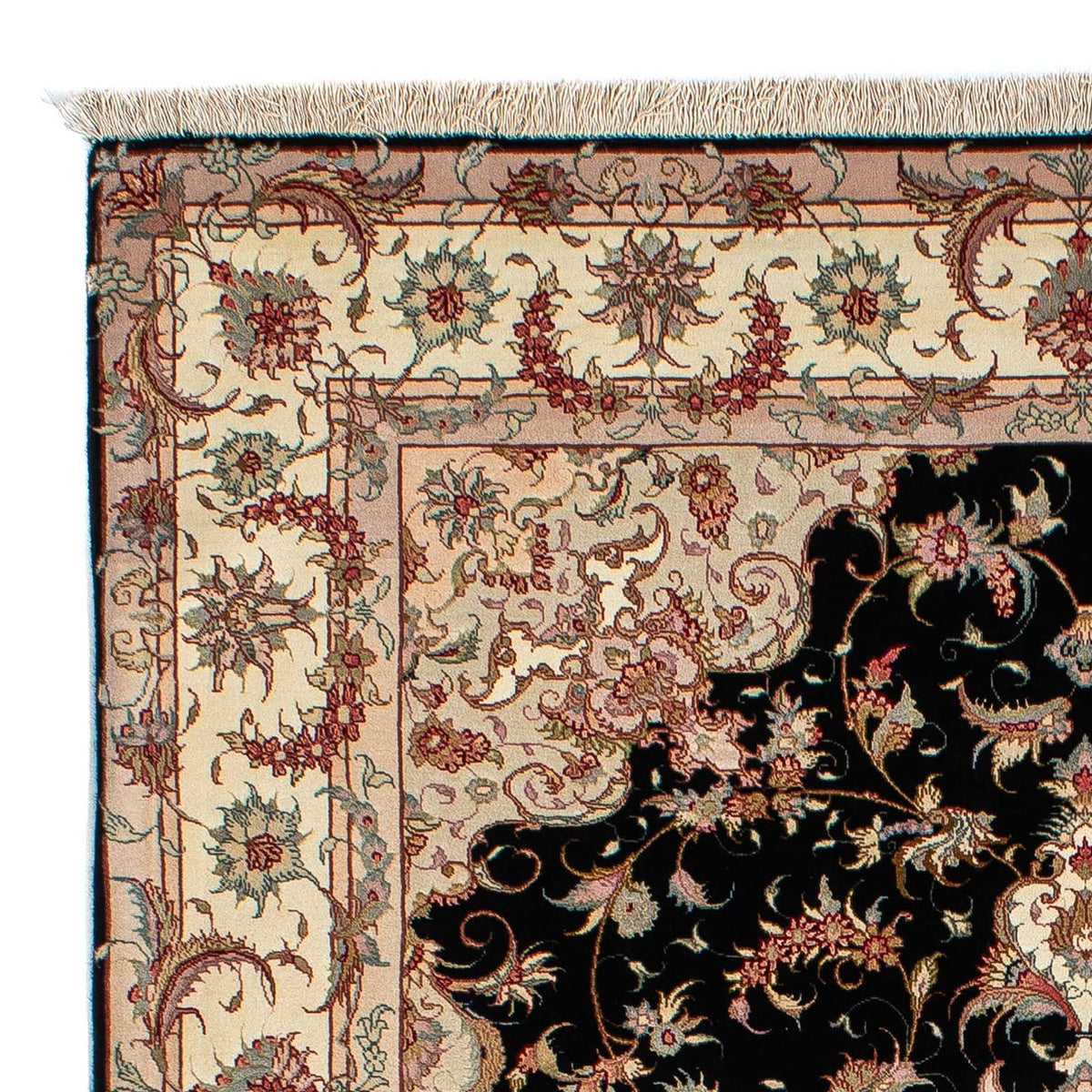 Perzisch tapijt - Tabriz - 213 x 152 cm - donkerblauw