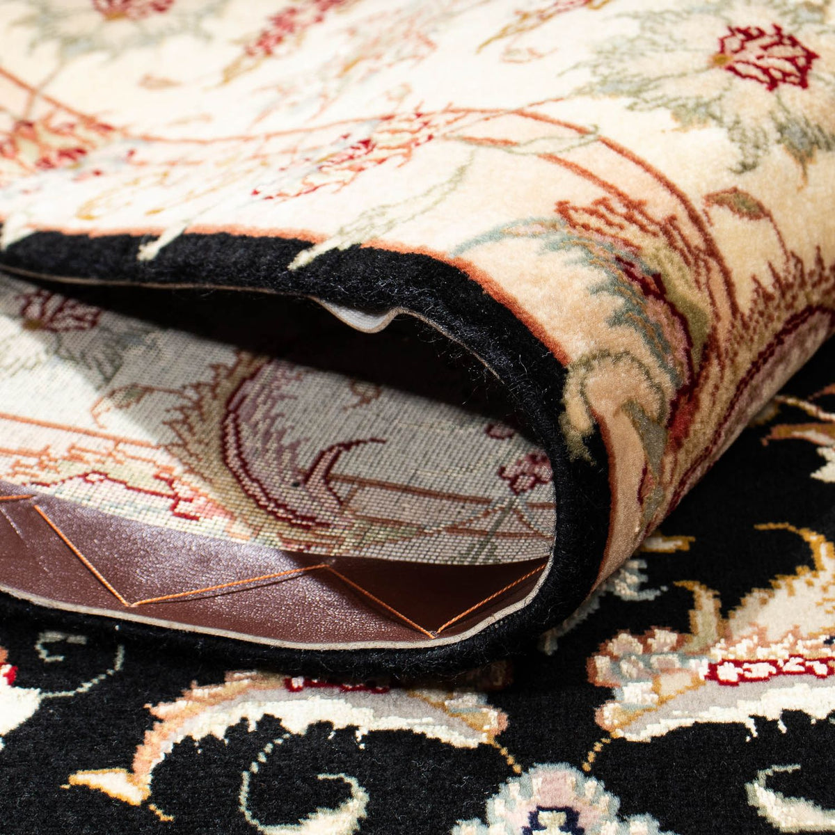 Perzisch tapijt - Tabriz - 213 x 152 cm - donkerblauw