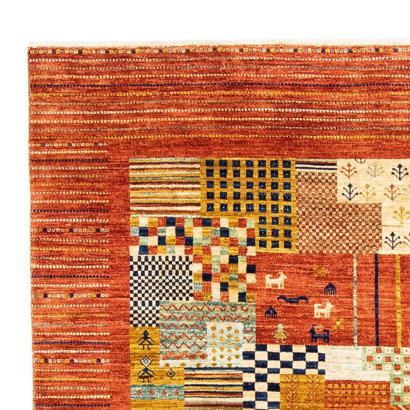 Loribaft Tapijt 228x170cm - Perserteppich Wollteppich