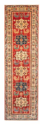 Loper Ziegler Tapijt - Kazak - 266 x 77 cm - rood