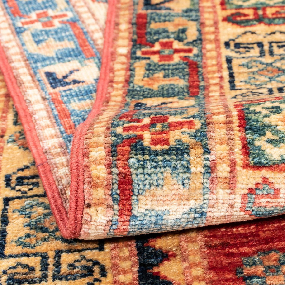 Loper Ziegler Tapijt - Kazak - 266 x 77 cm - rood