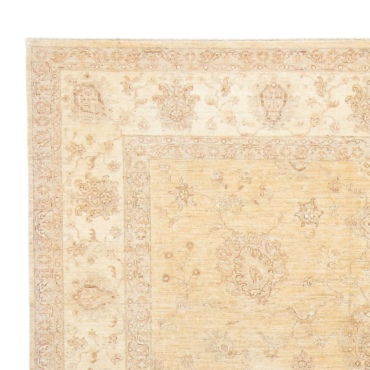 Perzisch Tapijt - Nomadisch vierkant  - 208 x 200 cm - beige