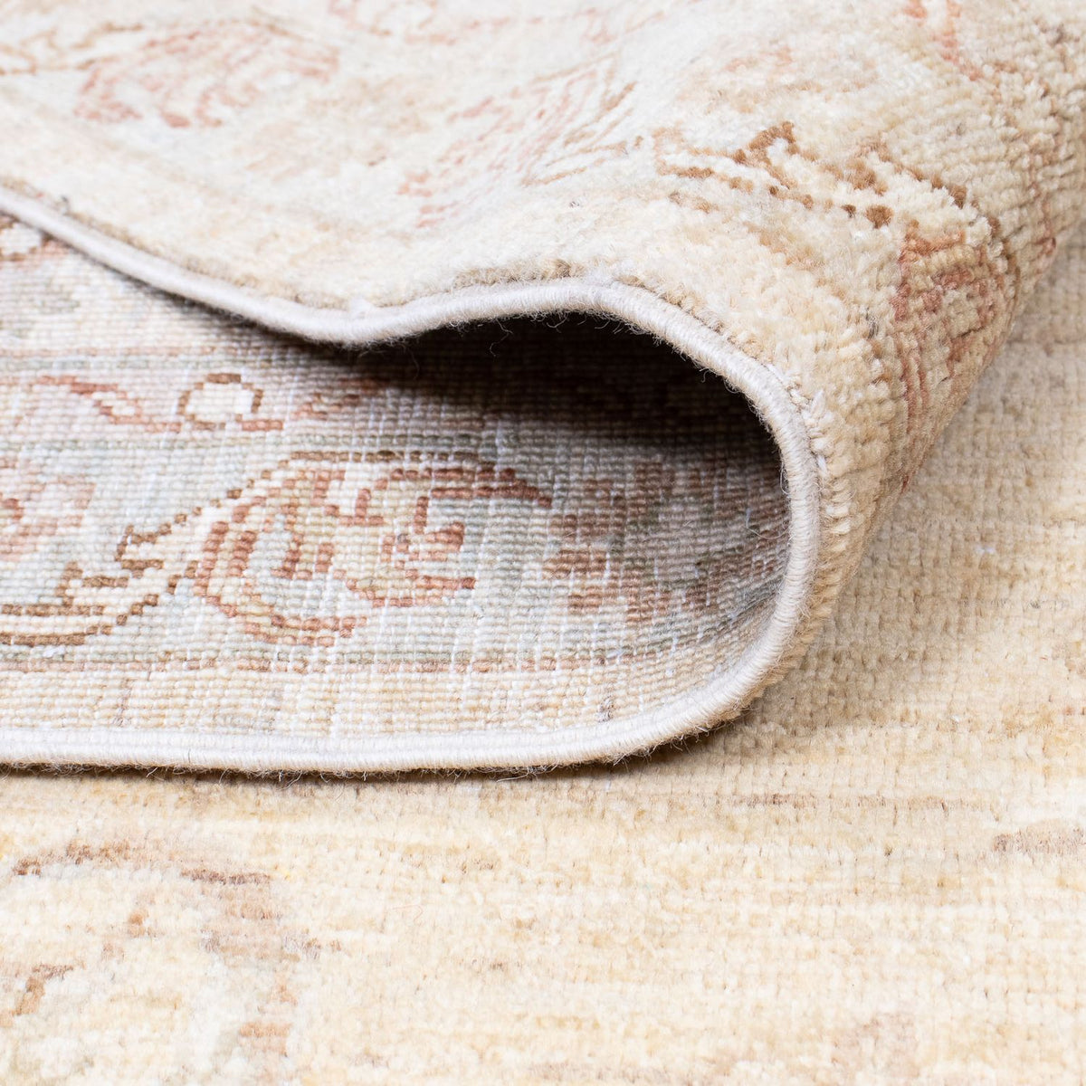 Perzisch Tapijt - Nomadisch vierkant  - 208 x 200 cm - beige