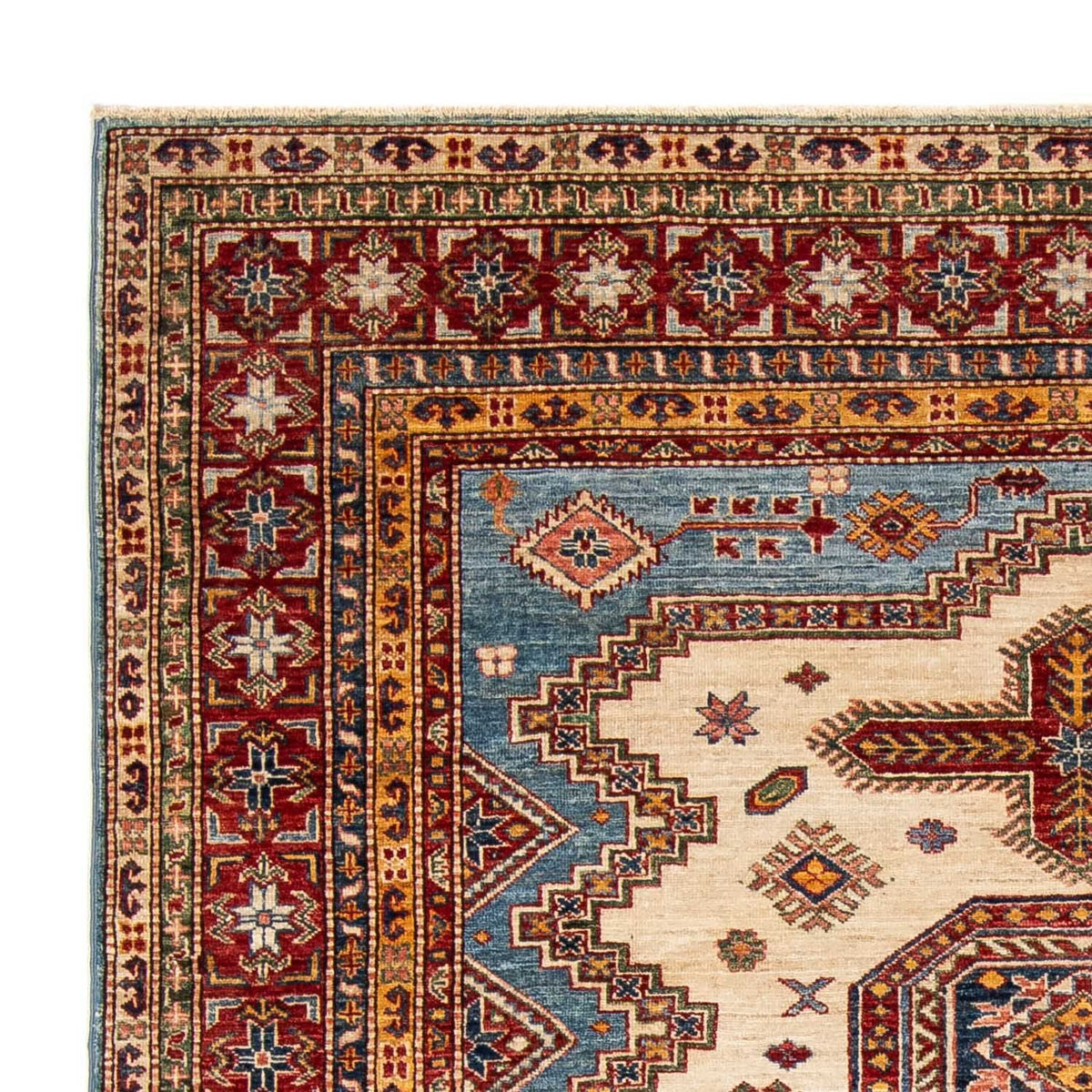 Kazak Tapijt 195x273cm - Oosters Tapijt