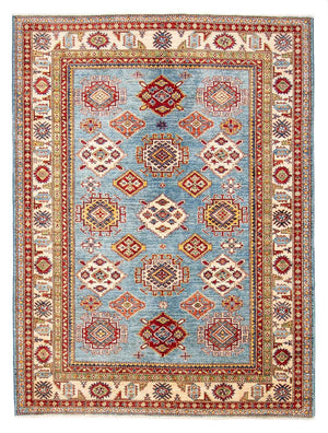 Ziegler Tapijt - Kazak - 233 x 184 cm - lichtblauw