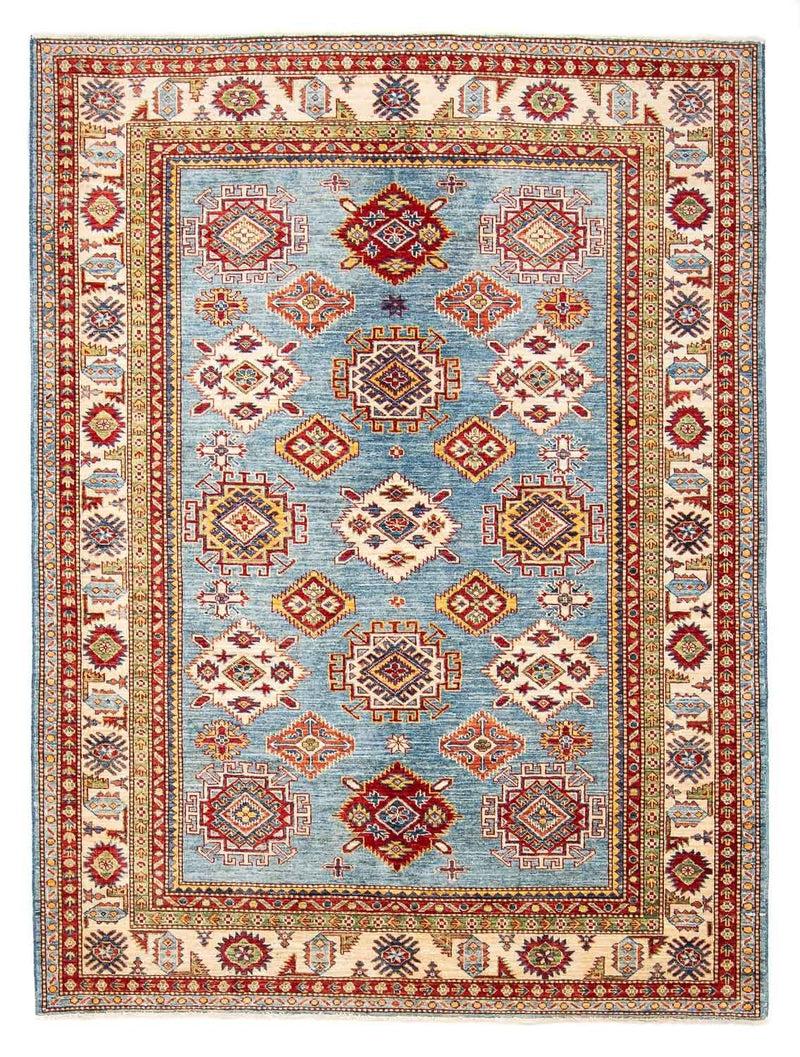 Ziegler Tapijt - Kazak - 233 x 184 cm - lichtblauw