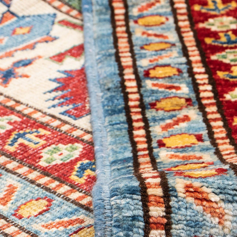 Ziegler Tapijt - Kazak - 233 x 184 cm - lichtblauw