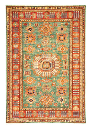 Ziegler Tapijt - Kazak - 211 x 150 cm - groen