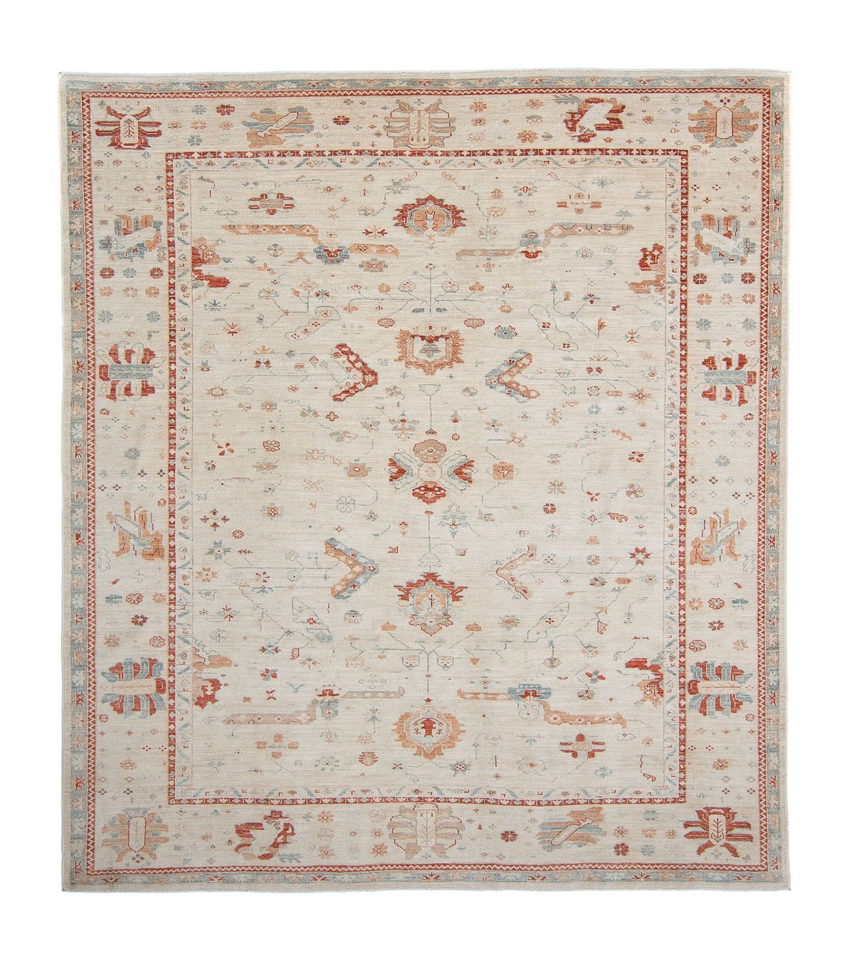 Perzisch Tapijt - Nomadisch - 280 x 240 cm - beige