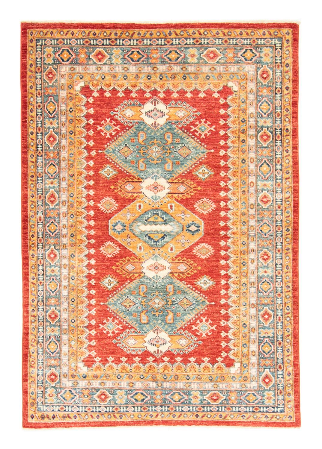 Ziegler Tapijt - Kazak - 209 x 145 cm - veelkleurig