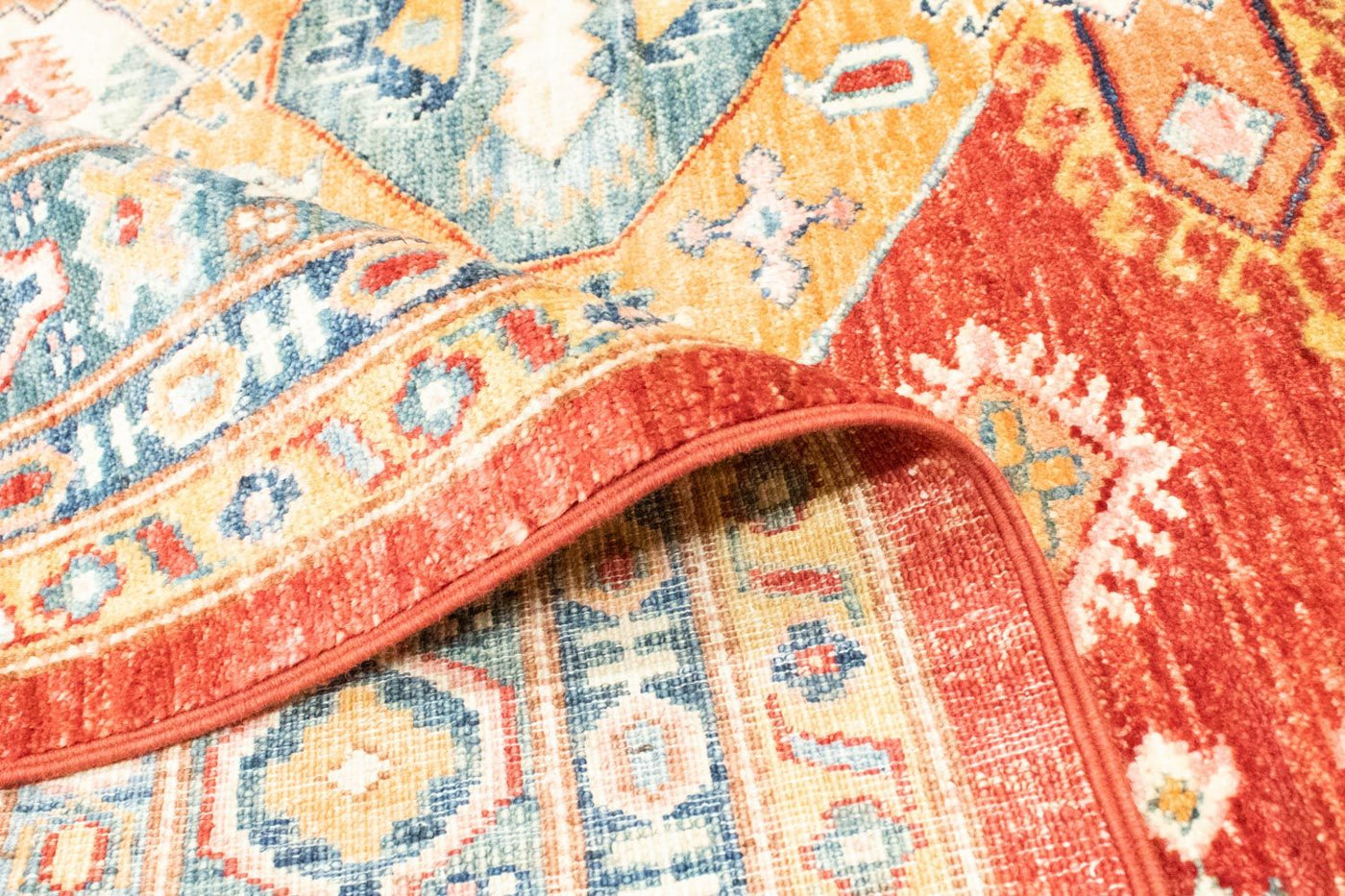 Kazak Tapijt 209x145cm - Oosters Tapijt