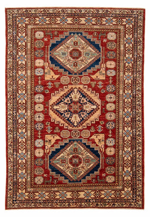 Ziegler Tapijt - Kazak - 242 x 167 cm - donkerrood