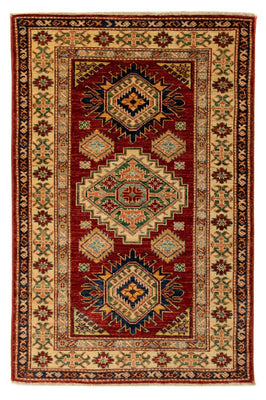 Ziegler Tapijt - Kazak - 124 x 84 cm - donkerrood