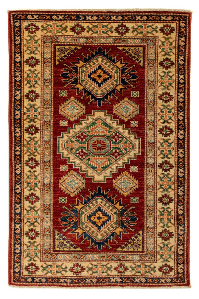 Ziegler Tapijt - Kazak - 124 x 84 cm - donkerrood