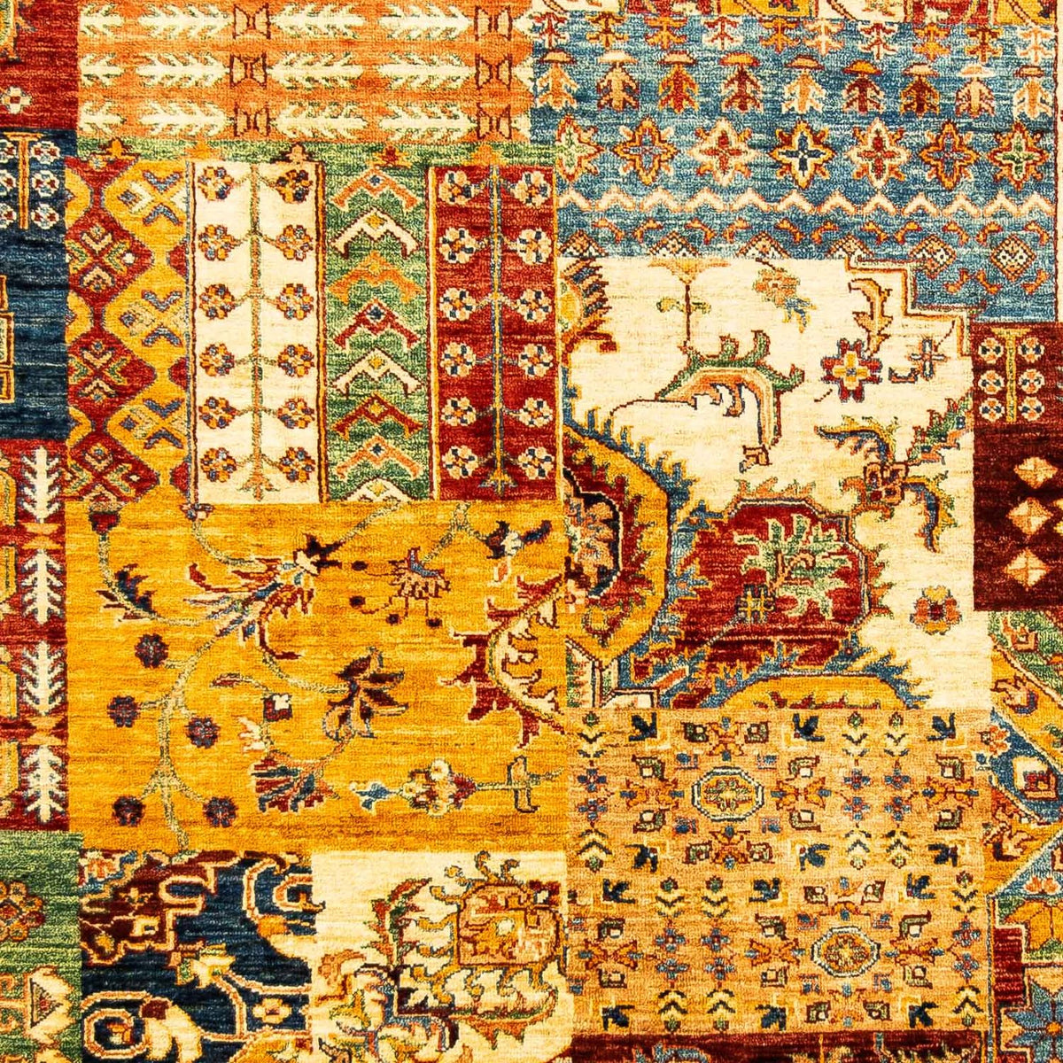 Patchwork tapijt - 247 x 181 cm - veelkleurig