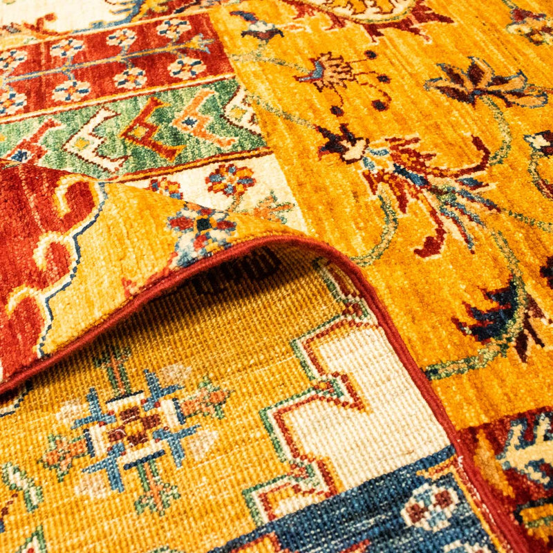 Patchwork tapijt - 247 x 181 cm - veelkleurig