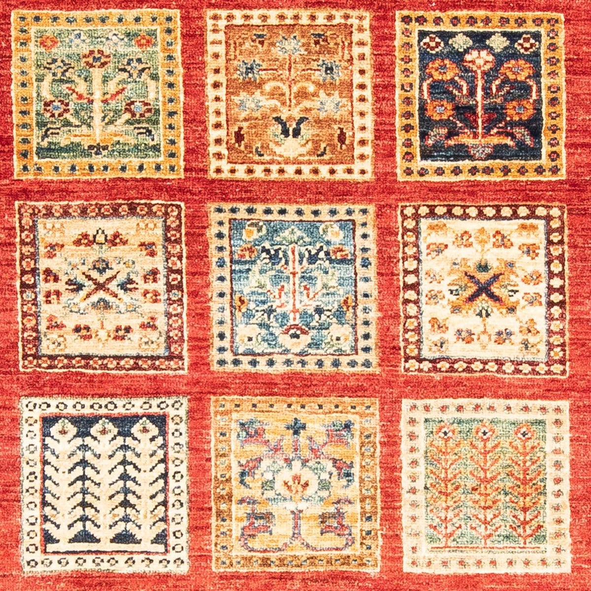 Loper Ziegler tapijt - 251 x 83 cm - rood