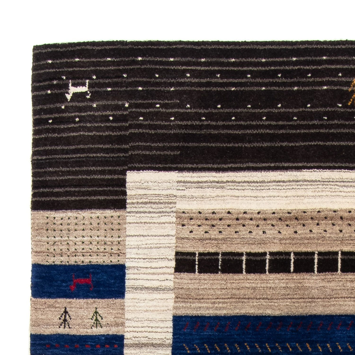 Gabbeh Tapijt - Loribaft Perzisch - 200 x 140 cm - veelkleurig