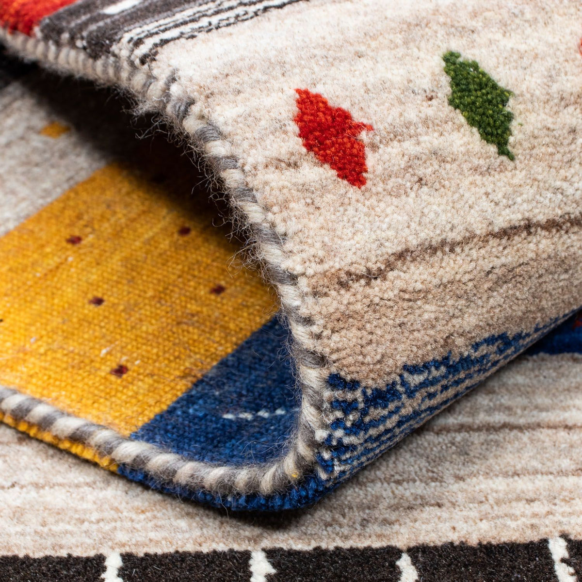 Gabbeh Tapijt - Loribaft Perzisch - 200 x 140 cm - veelkleurig