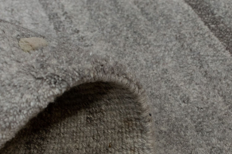 Nepal tapijt - 90 x 60 cm - grijs