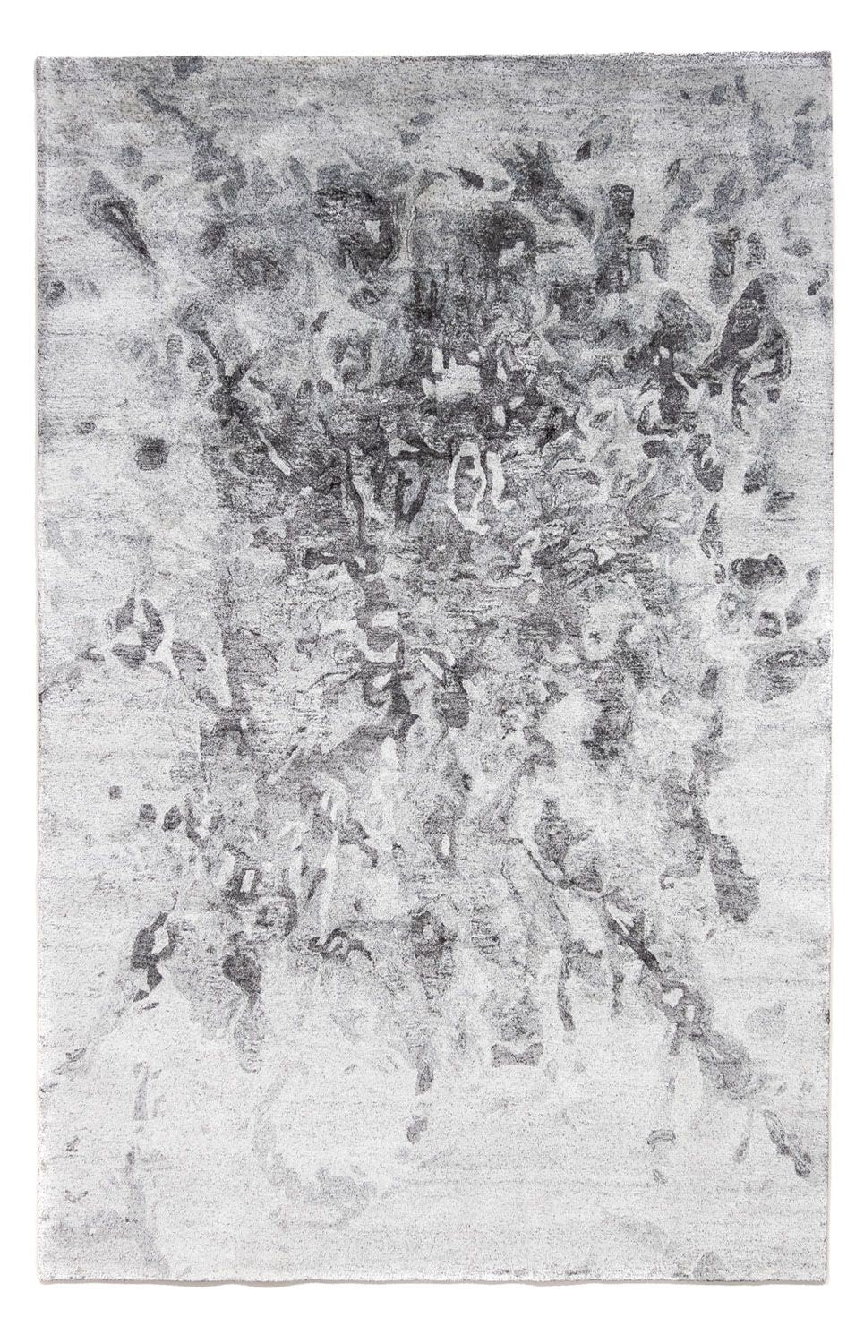 Designer tapijt - 300 x 200 cm - zilver