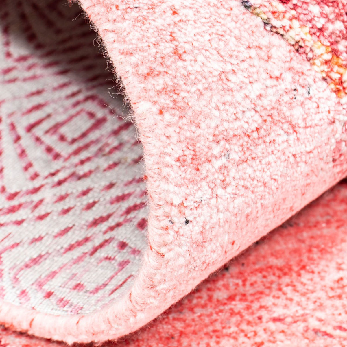 Designer tapijt - 200 x 140 cm - roze