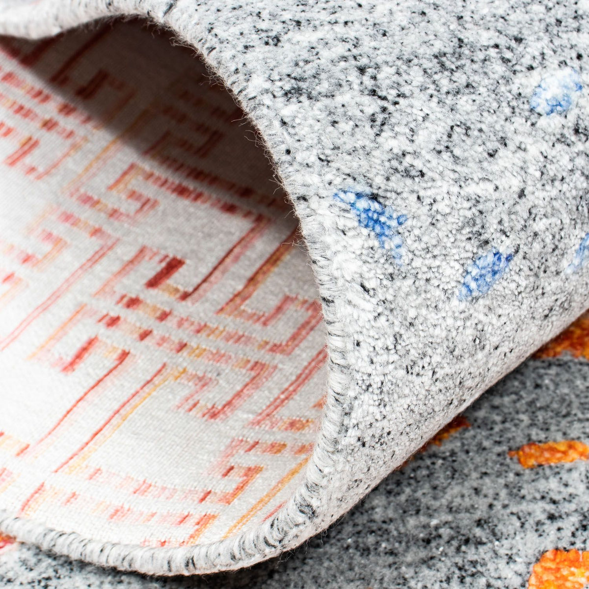 Designer tapijt - 200 x 140 cm - lichtblauw