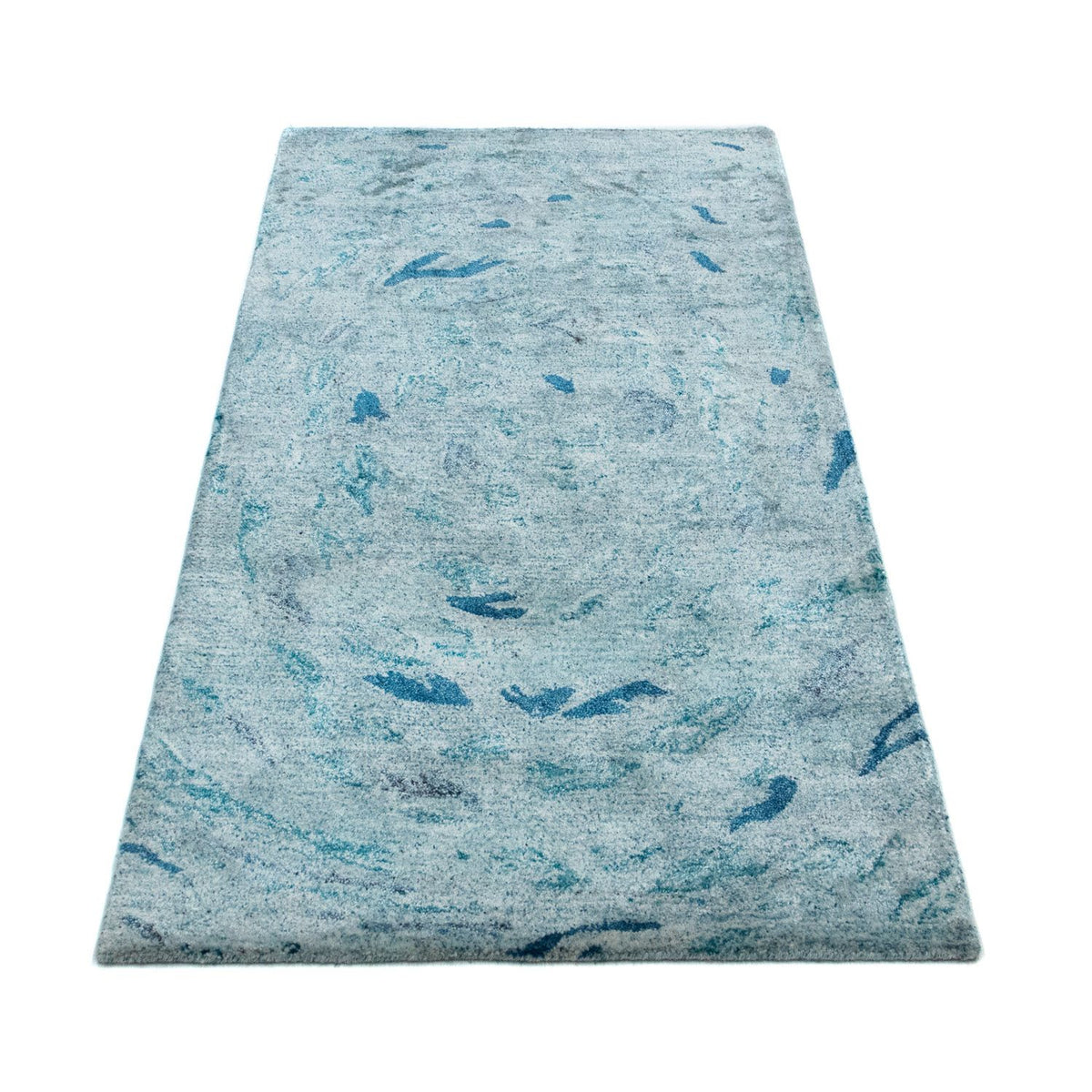 Designer tapijt - 140 x 70 cm - turkoois