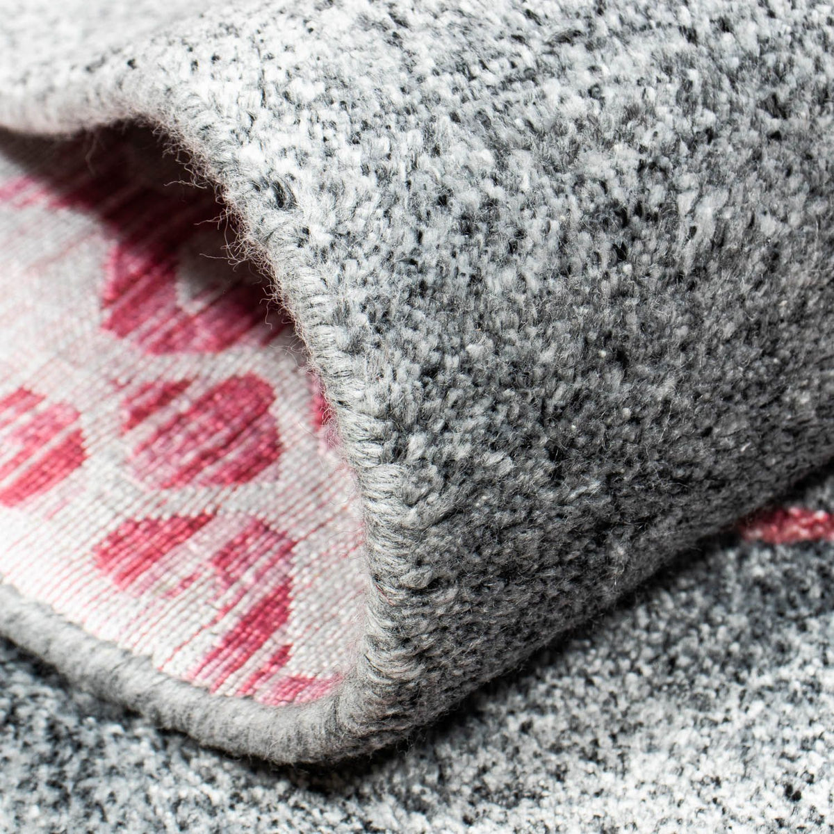 Designer tapijt - 200 x 140 cm - grijs