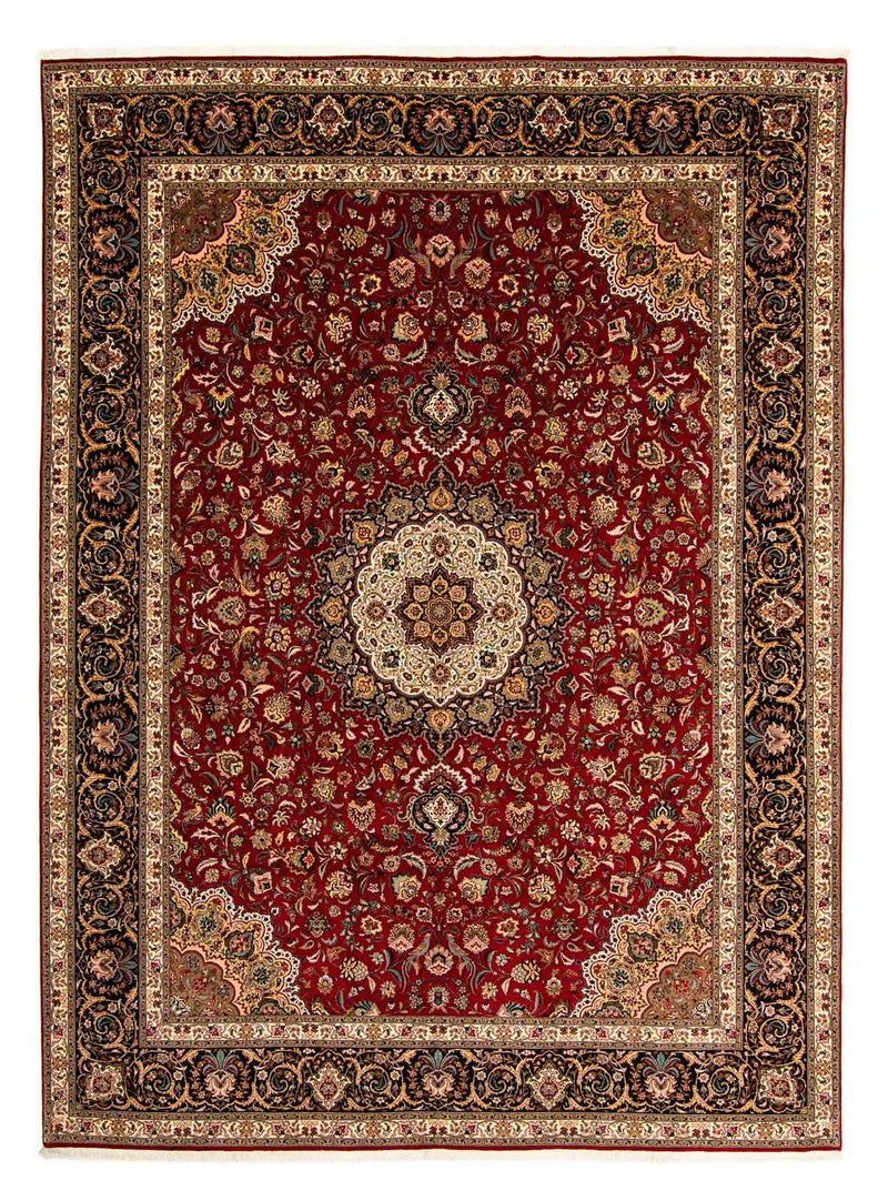 Perzisch tapijt - Tabriz - Royal - 411 x 304 cm - donkerrood