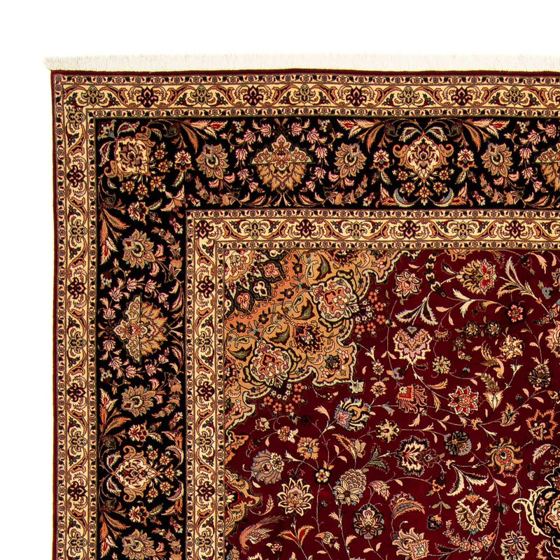 Perzisch tapijt - Tabriz - Royal - 393 x 298 cm - donkerrood