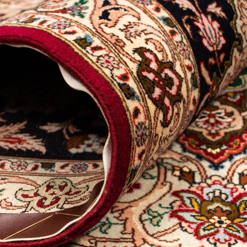 Perzisch tapijt - Tabriz - Royal - 393 x 298 cm - donkerrood