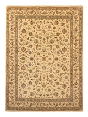 Perzisch tapijt - Tabriz - Royal - 342 x 250 cm - beige
