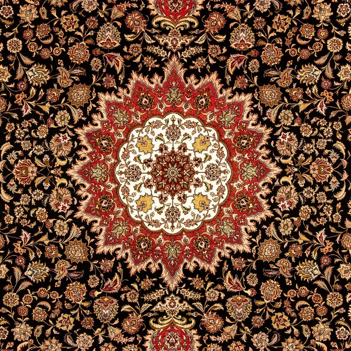 Perzisch tapijt - Tabriz - Royal - 348 x 250 cm - rood