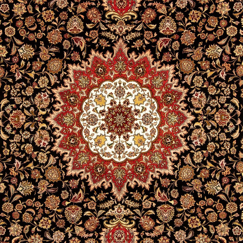 Perzisch tapijt - Tabriz - Royal - 348 x 250 cm - rood