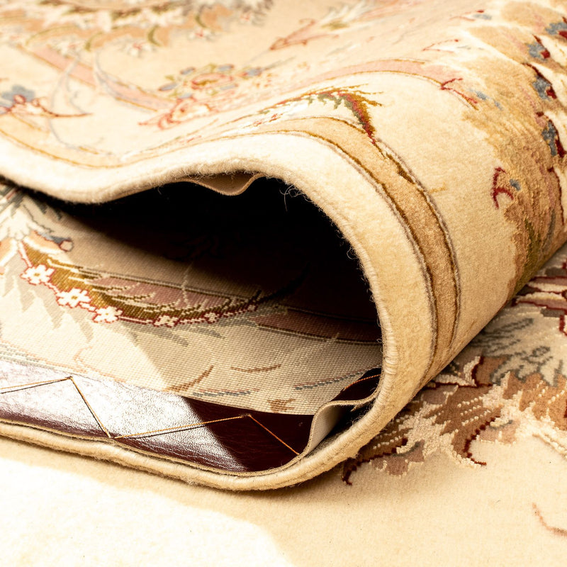 Perzisch tapijt - Tabriz - Royal - 352 x 256 cm - beige