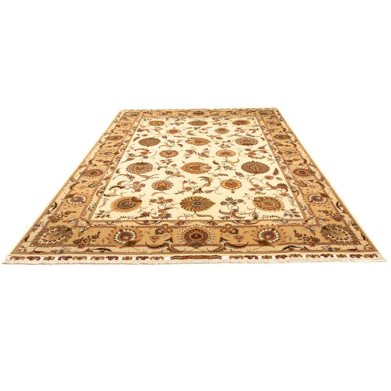 Perzisch tapijt - Tabriz - Royal - 352 x 256 cm - beige