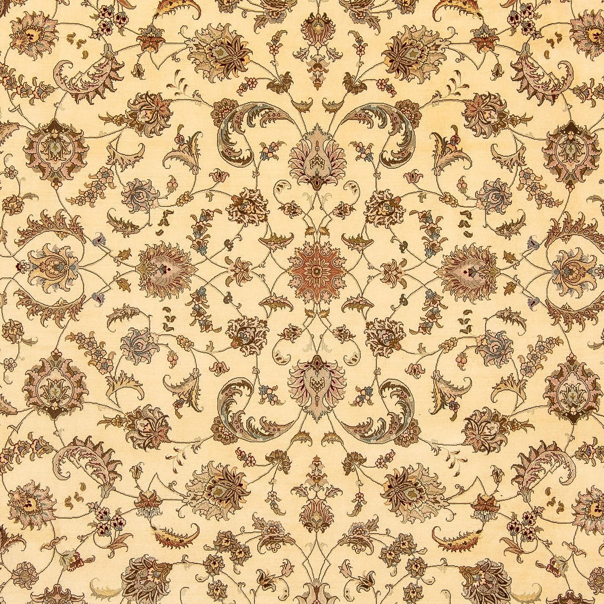 Perzisch tapijt - Tabriz - Royal - 357 x 258 cm - beige
