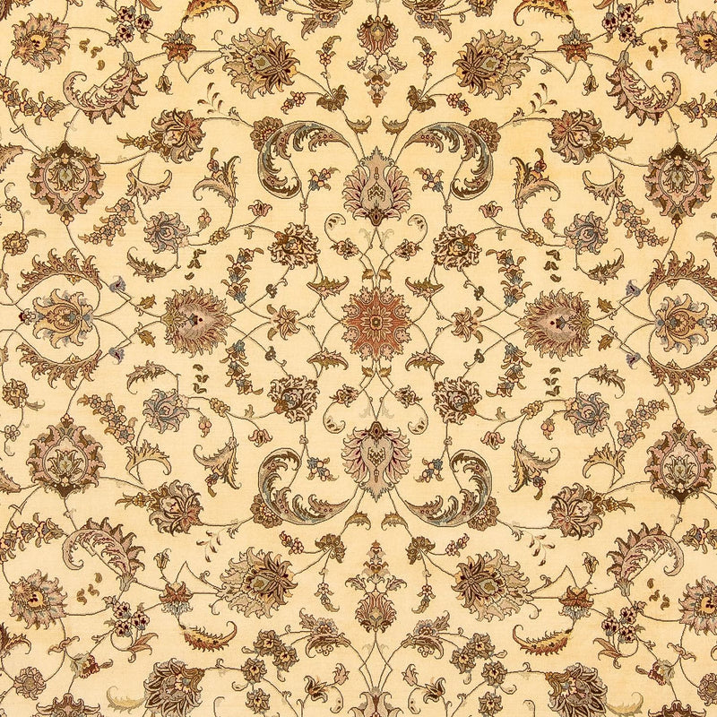 Perzisch tapijt - Tabriz - Royal - 357 x 258 cm - beige