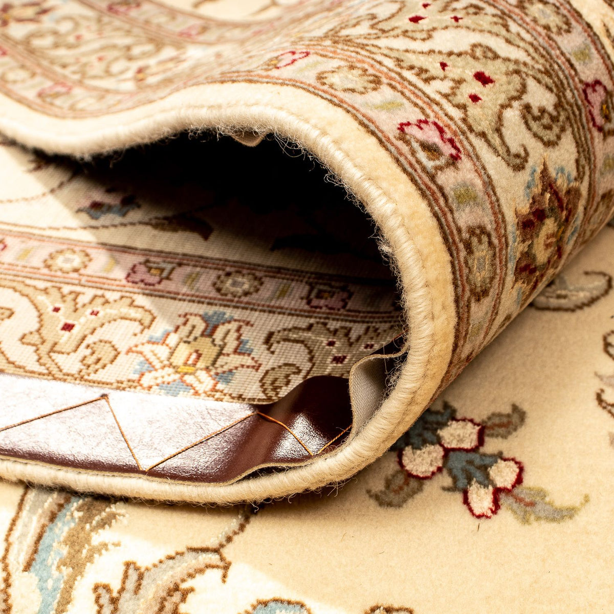 Perzisch tapijt - Tabriz - Royal - 357 x 258 cm - beige