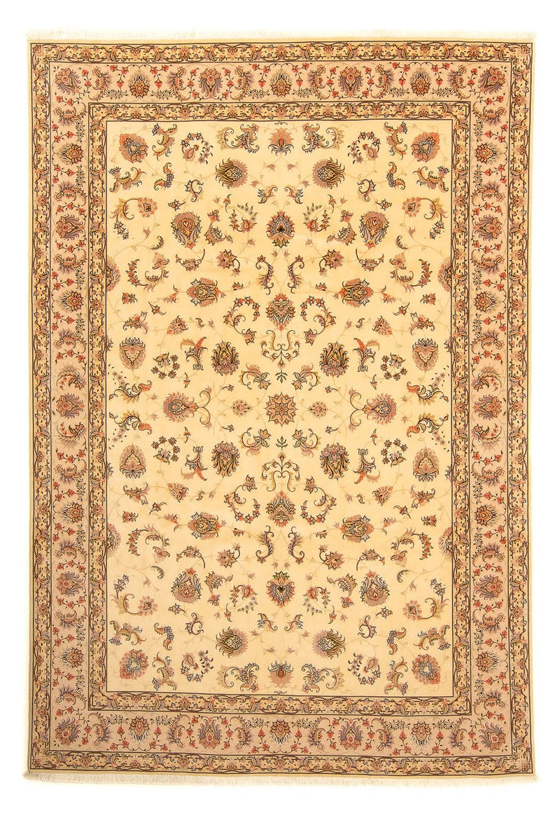 Perzisch tapijt - Tabriz - Royal - 360 x 257 cm - beige