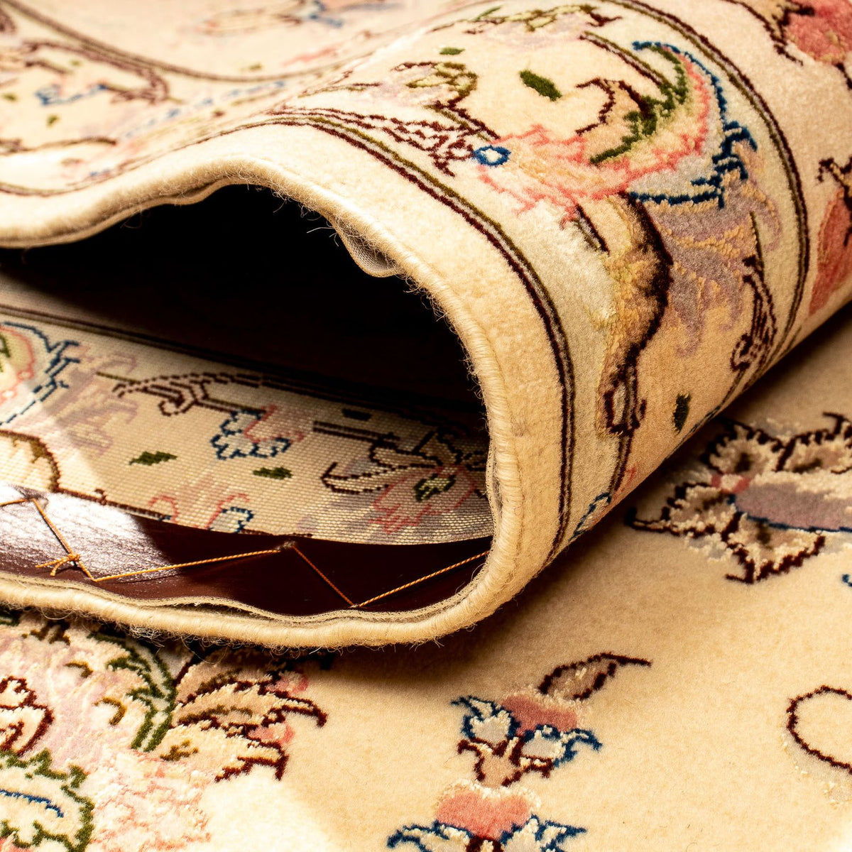 Perzisch tapijt - Tabriz - Royal - 360 x 257 cm - beige