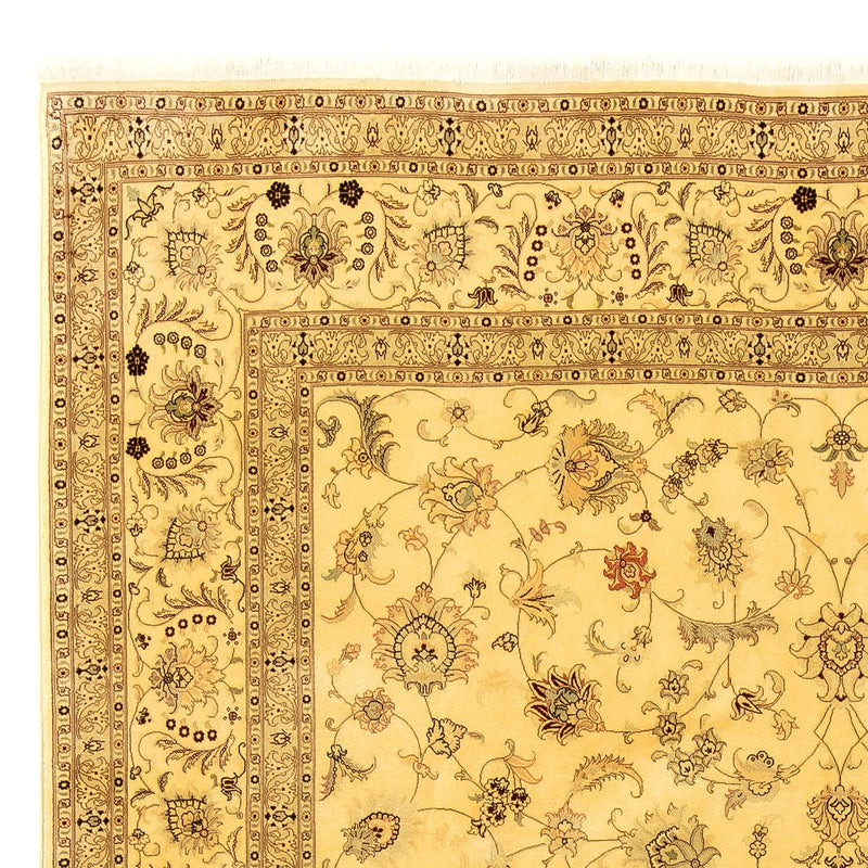 Perzisch tapijt - Tabriz - Royal - 343 x 248 cm - goud