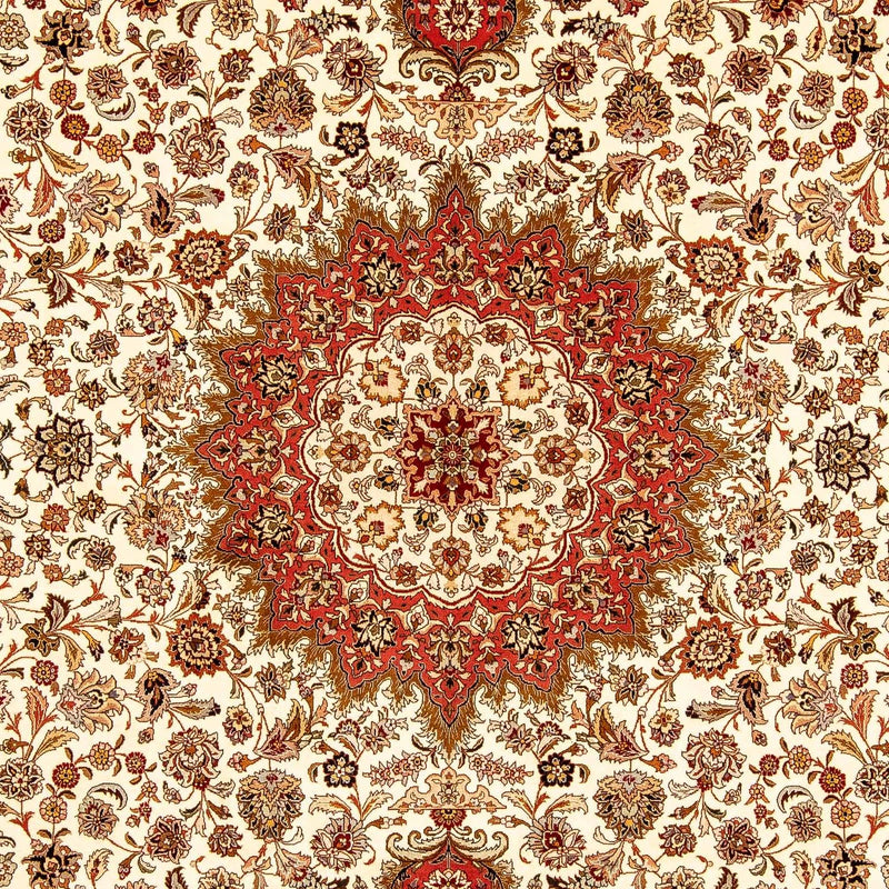 Perzisch tapijt - Tabriz - Royal - 354 x 255 cm - beige