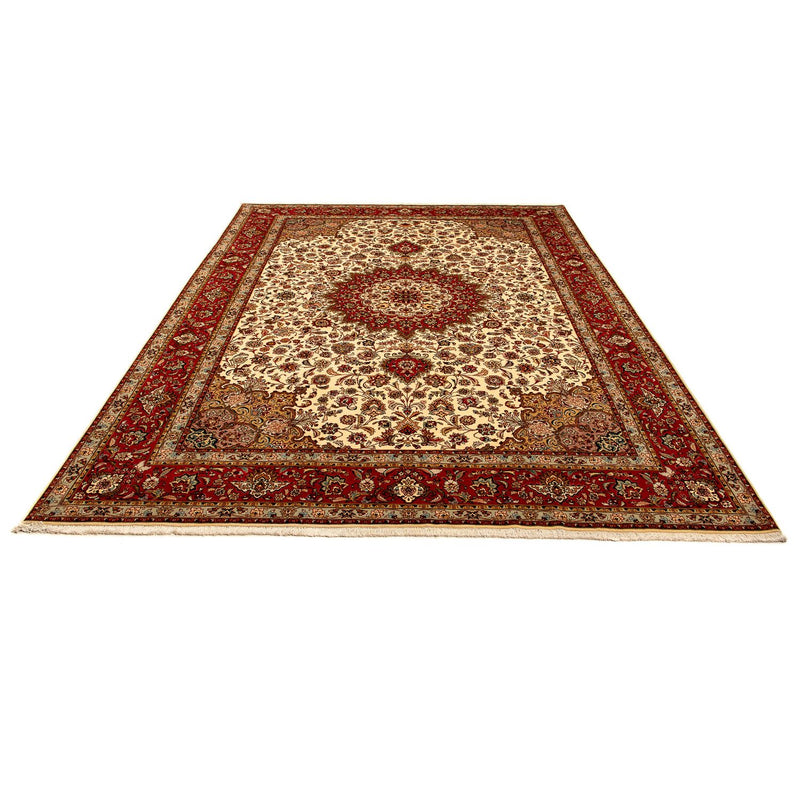 Perzisch tapijt - Tabriz - Royal - 354 x 255 cm - beige